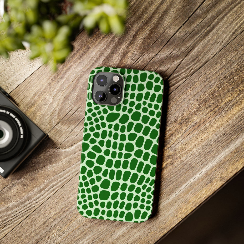 Green Gator - Slim iphone Case