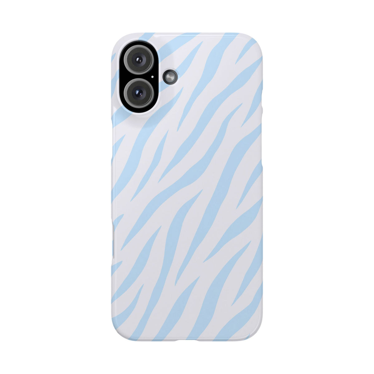 Blue Zebra - Slim iphone Case