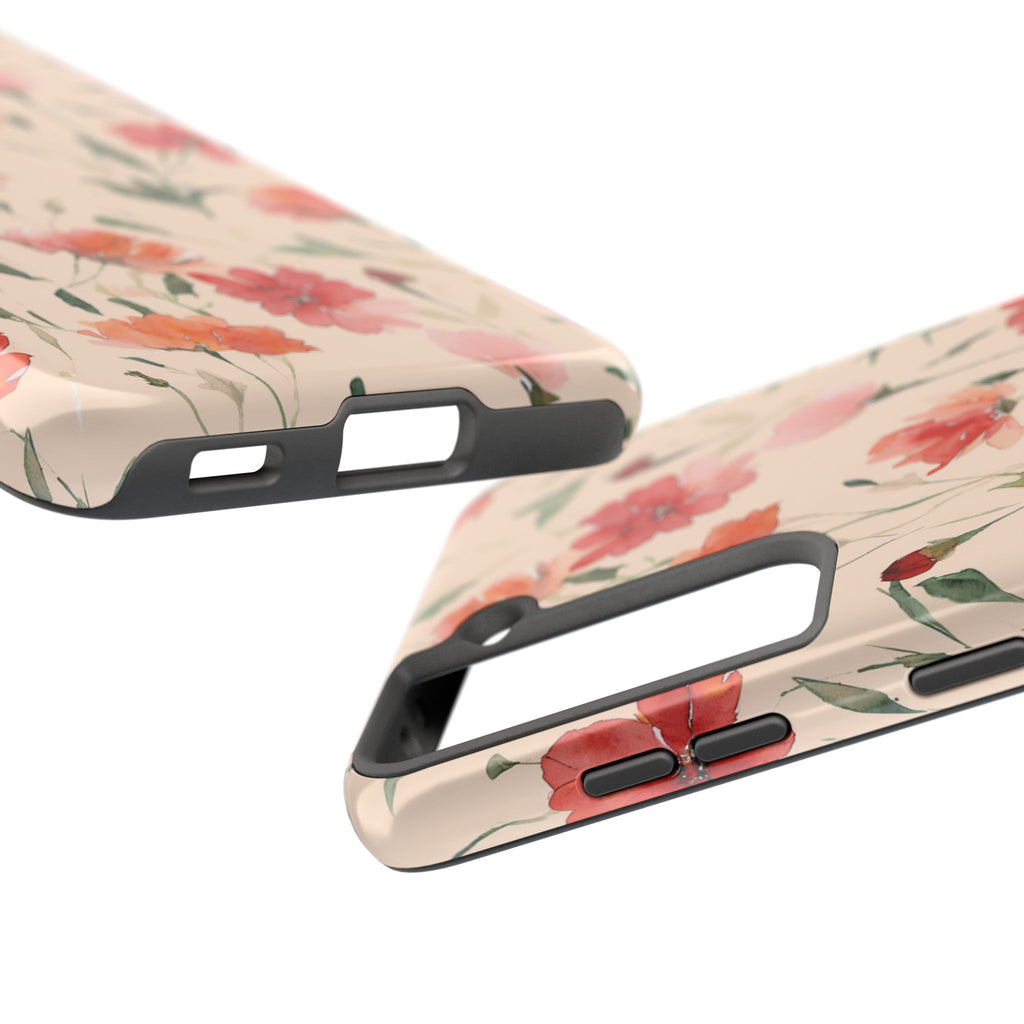 Floral Watercolor — Tough Phone Case