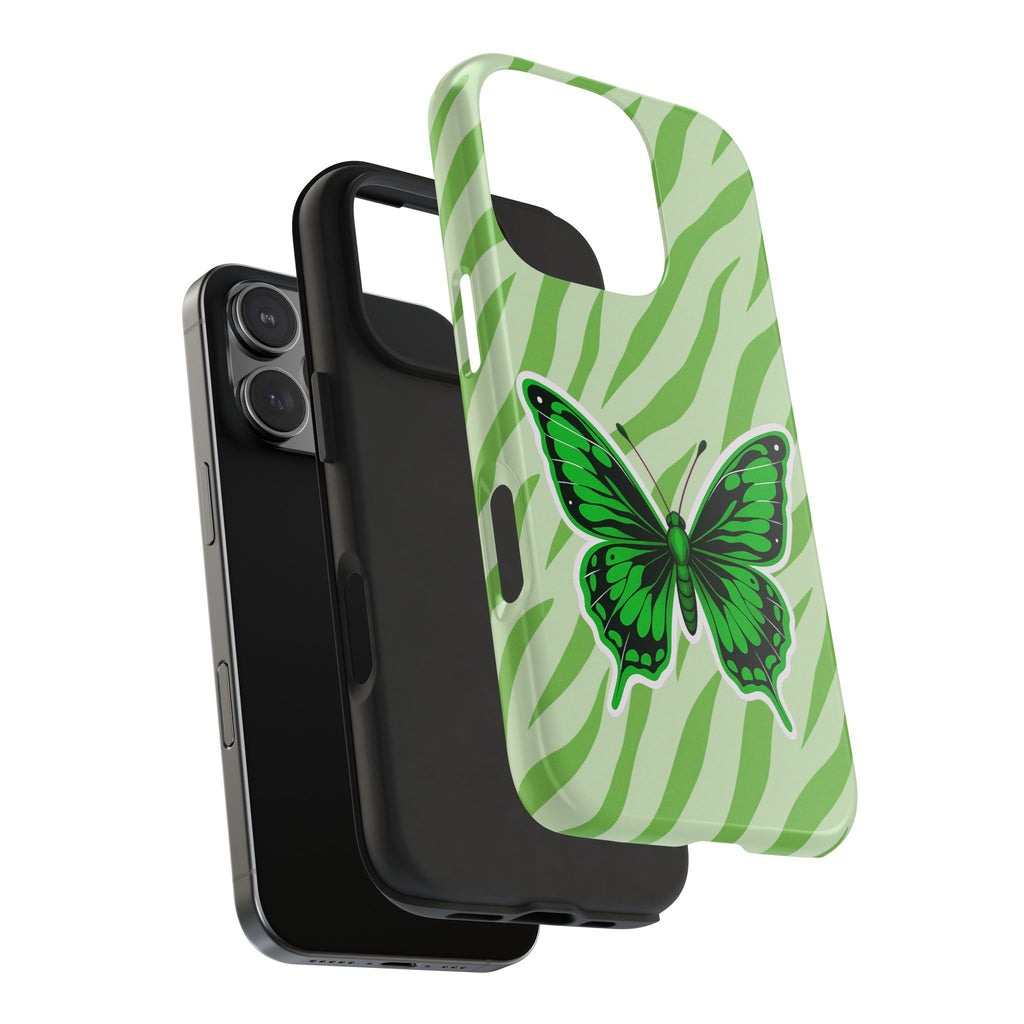 Green Butterfly - Tough Phone Case