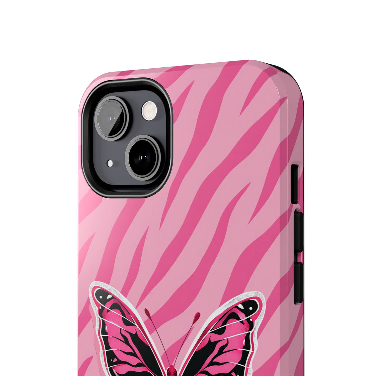 Pink Butterfly - Tough Phone Case