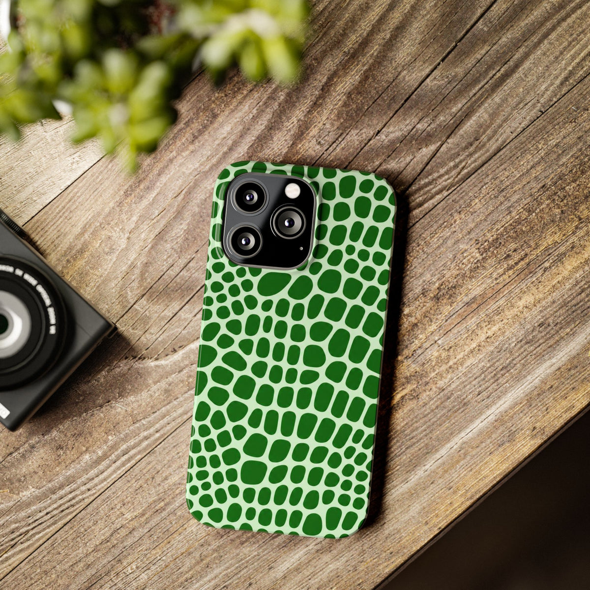 Green Gator - Slim iphone Case