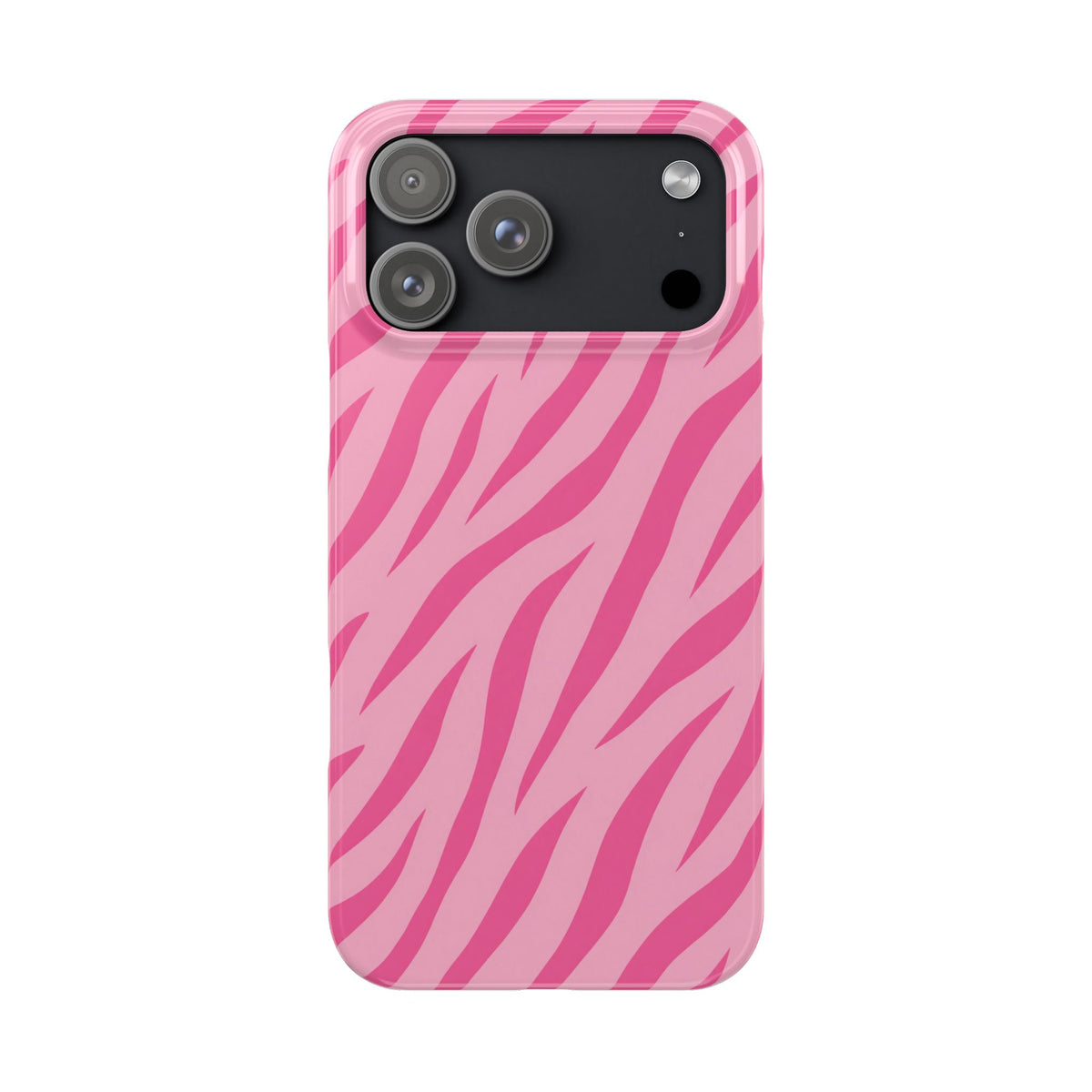 Pink Zebra— Slim iphone Case