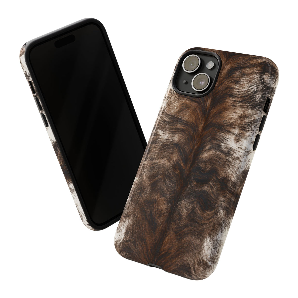 The Brindle Cow  —  Cow Print Tough iphone Case