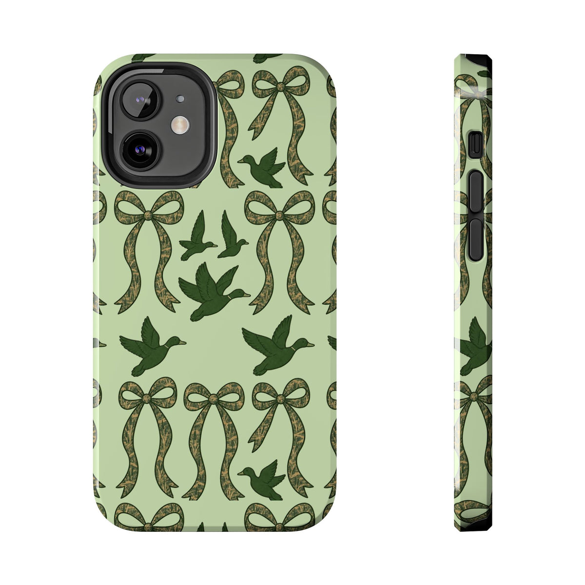 Duck "Cam-bow" - Tough Phone Case (Green)