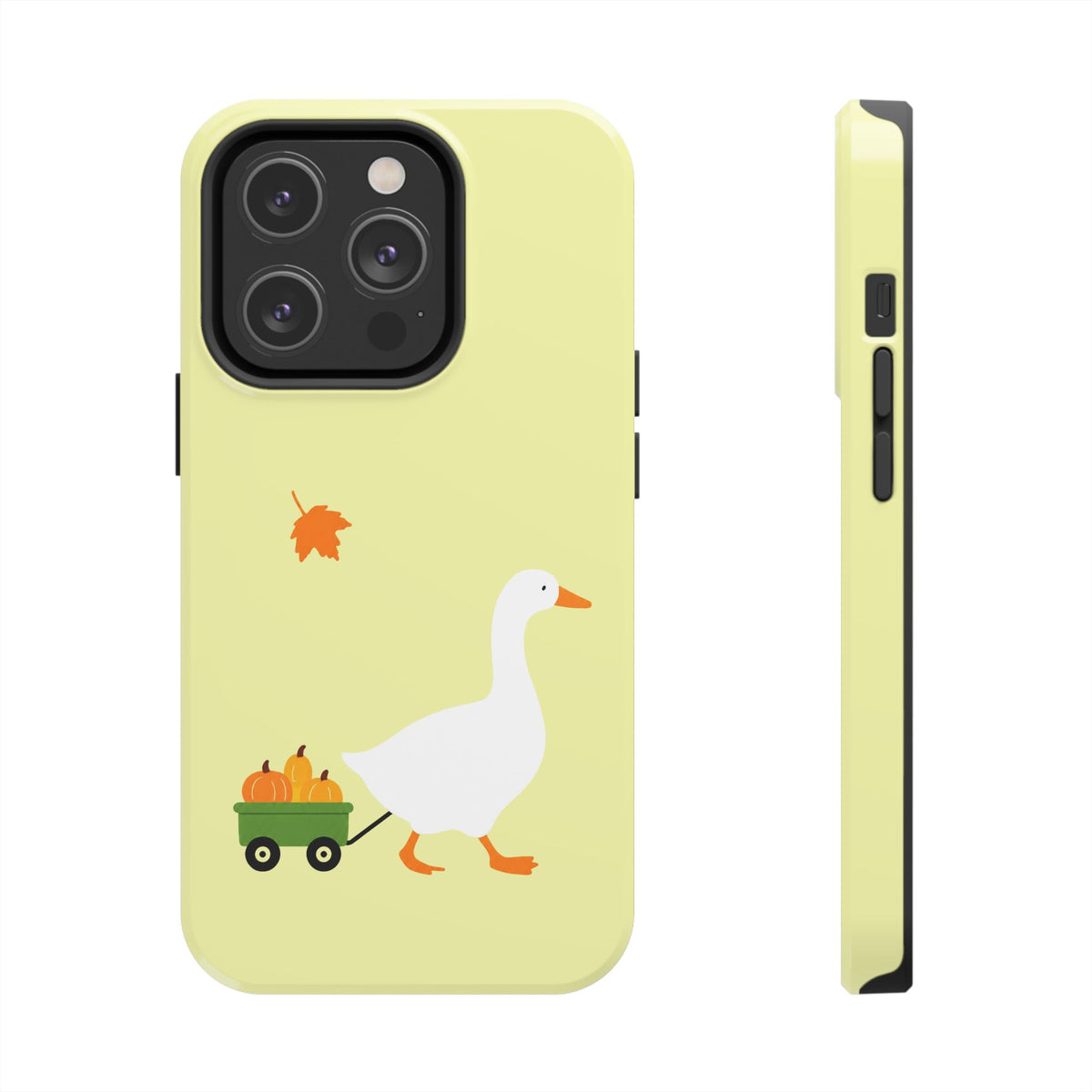 Pumpkin Pick'n —  Tough Phone Case (Yellow)