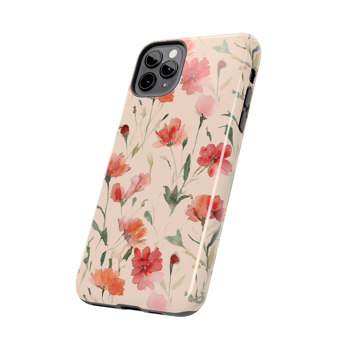 Floral Watercolor — Tough Phone Case