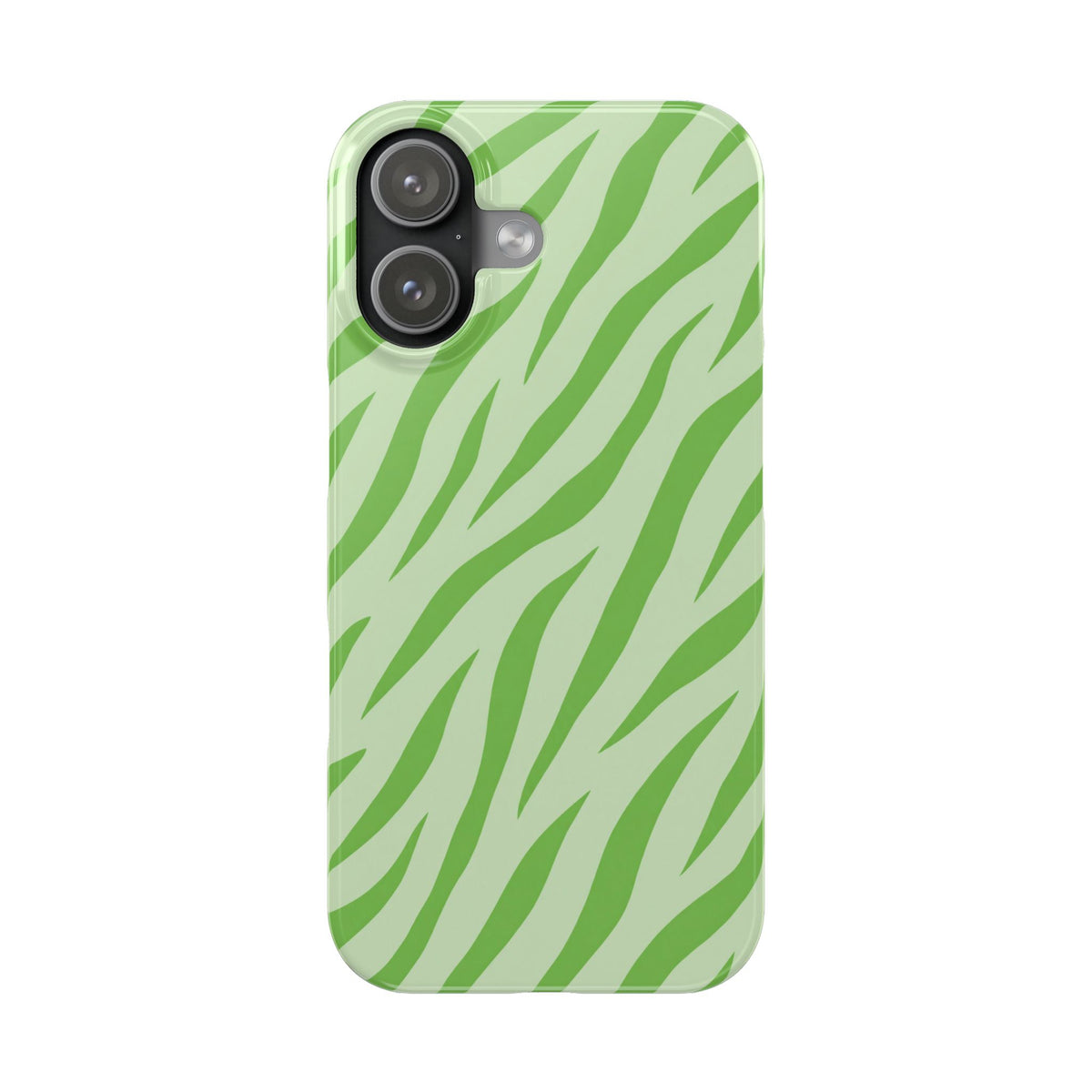 Green Zebra — Slim iphone Case