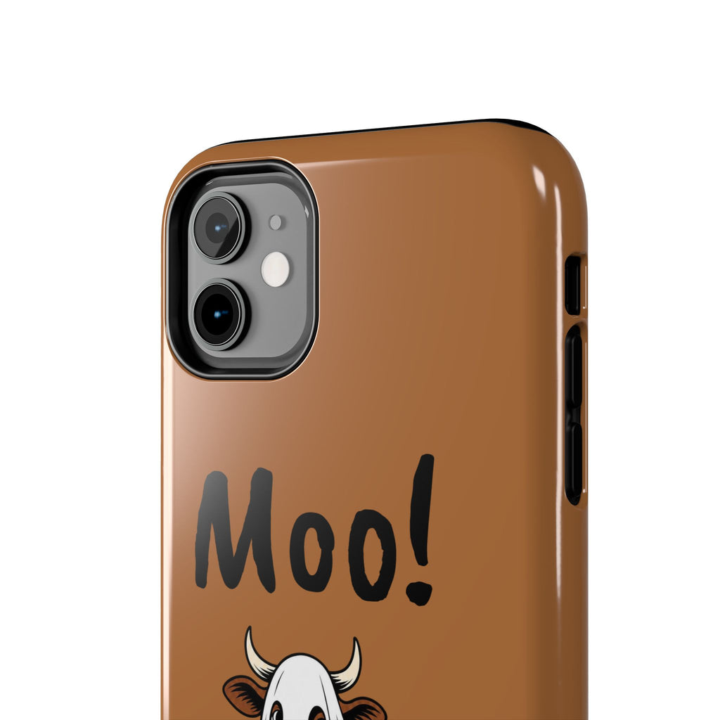Ghost Cow– Tough Phone Case