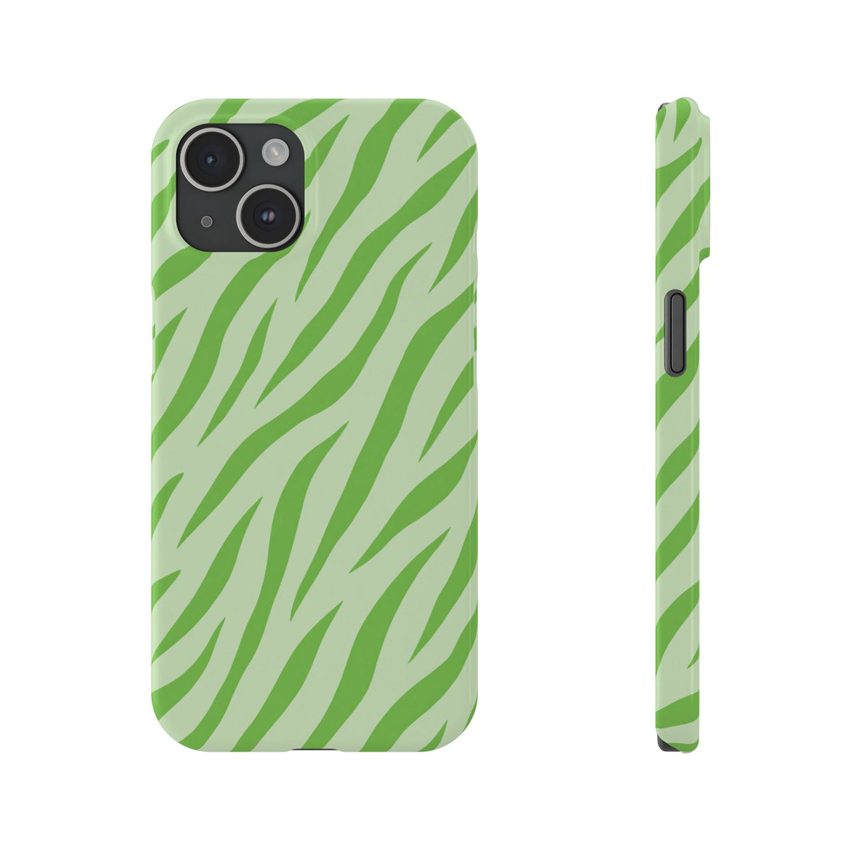 Green Zebra — Slim iphone Case