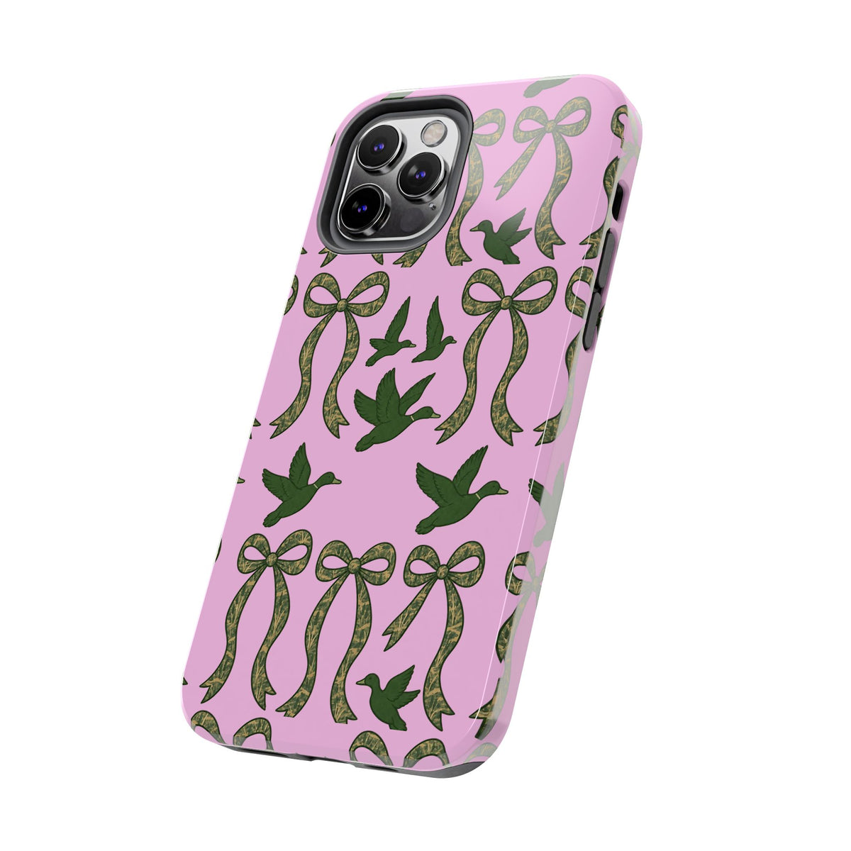 Duck "Cam-bow"— Tough Phone Case (Pink)