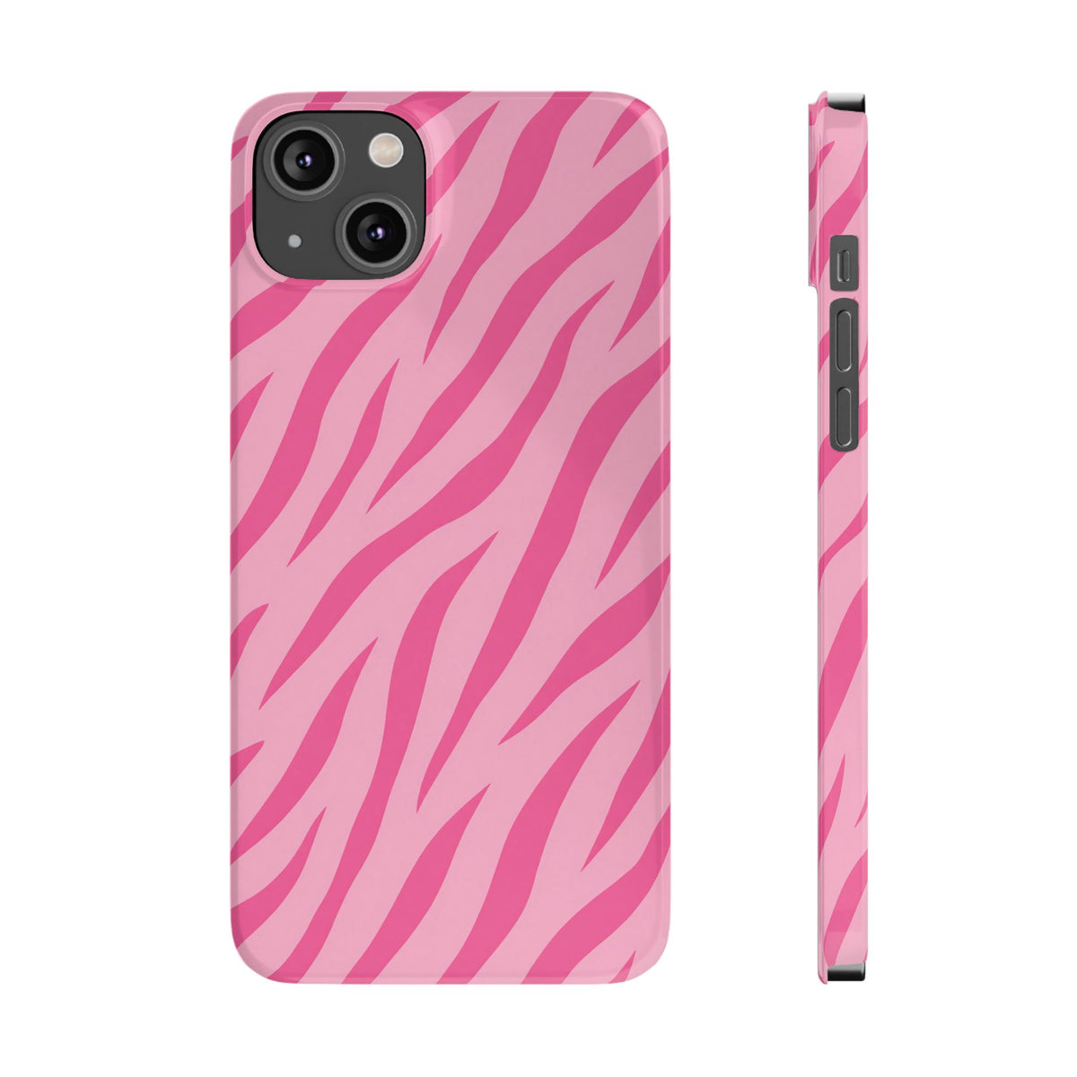 Pink Zebra— Slim iphone Case