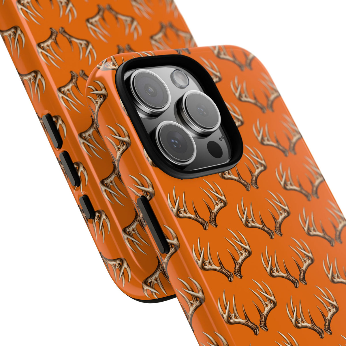 The White tail –  Orange Deer Shed Tough iphone Case