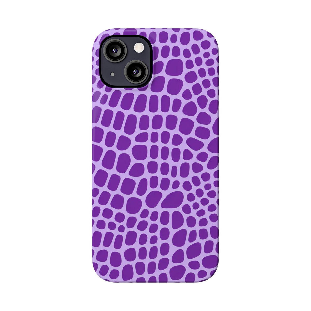 Purple Gator - Slim iphone Case