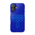 Blue Boot Stitch— Slim iphone Case
