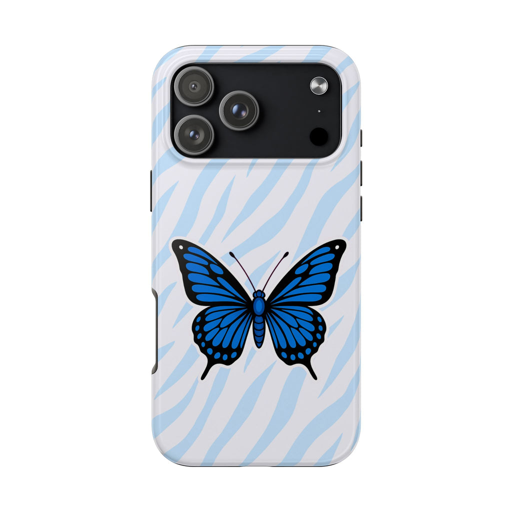 Blue Butterfly — Tough Phone Case