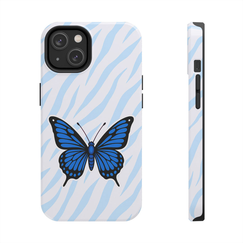 Blue Butterfly — Tough Phone Case