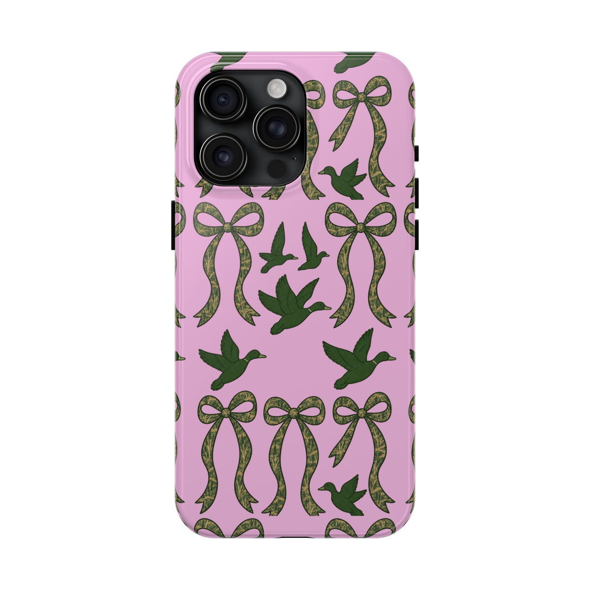 Duck "Cam-bow"— Tough Phone Case (Pink)