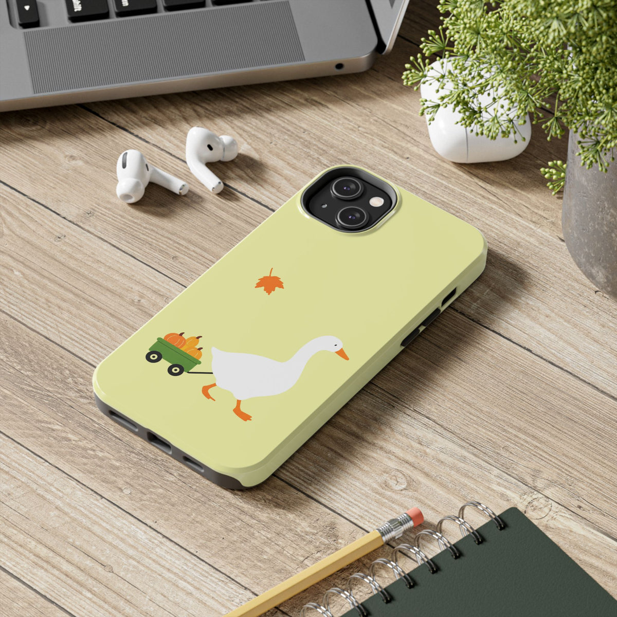 Pumpkin Pick'n —  Tough Phone Case (Yellow)