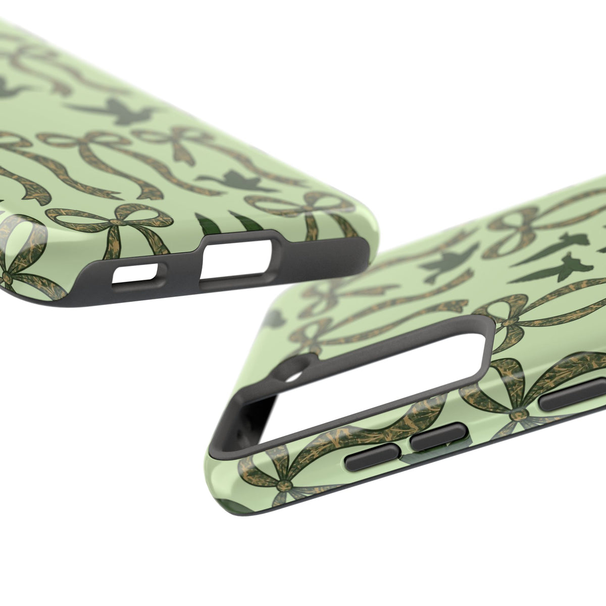 Duck "Cam-bow" - Tough Phone Case (Green)