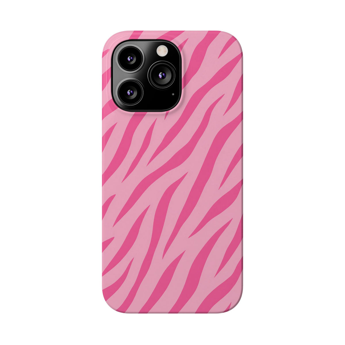Pink Zebra— Slim iphone Case