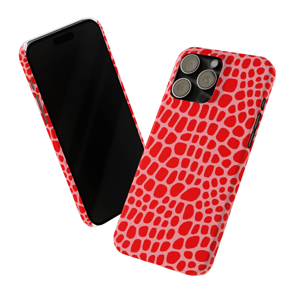 Red Gator — Slim iphone Case
