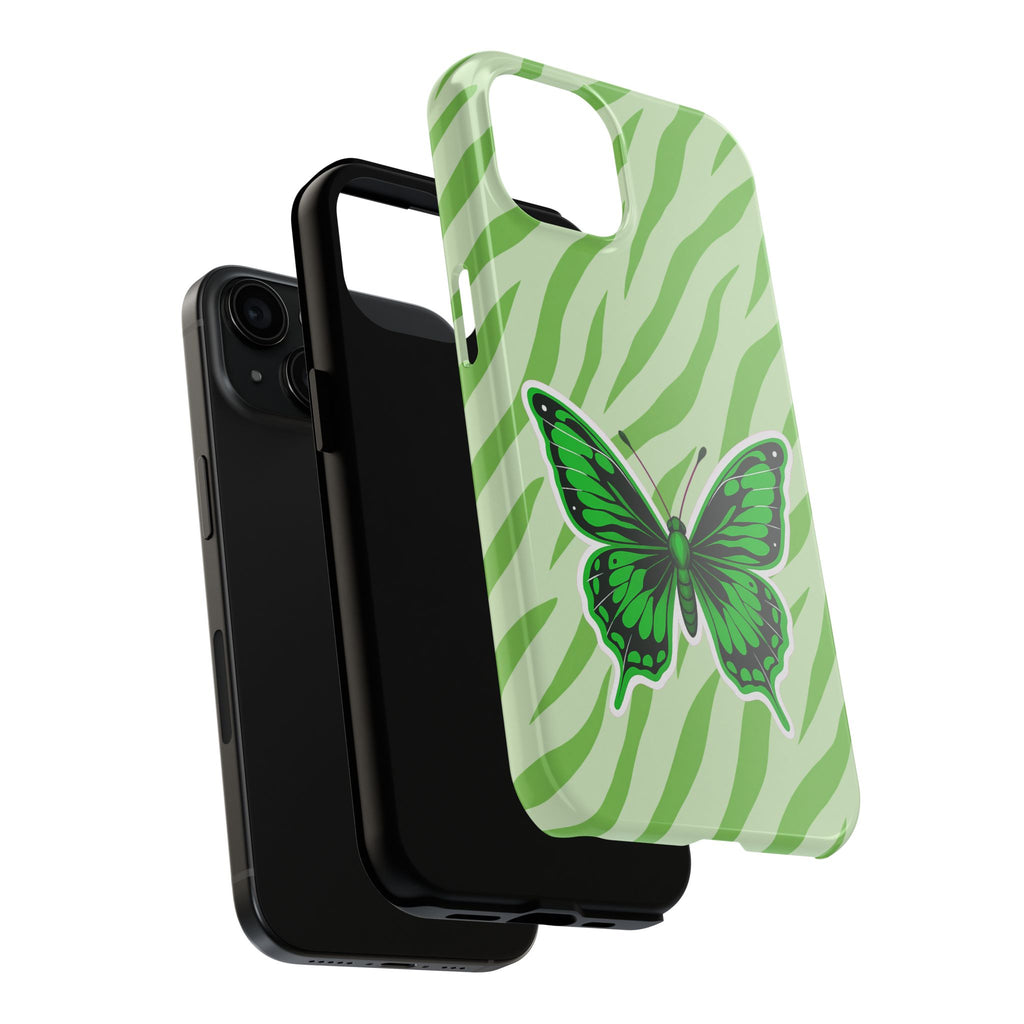 Green Butterfly - Tough Phone Case