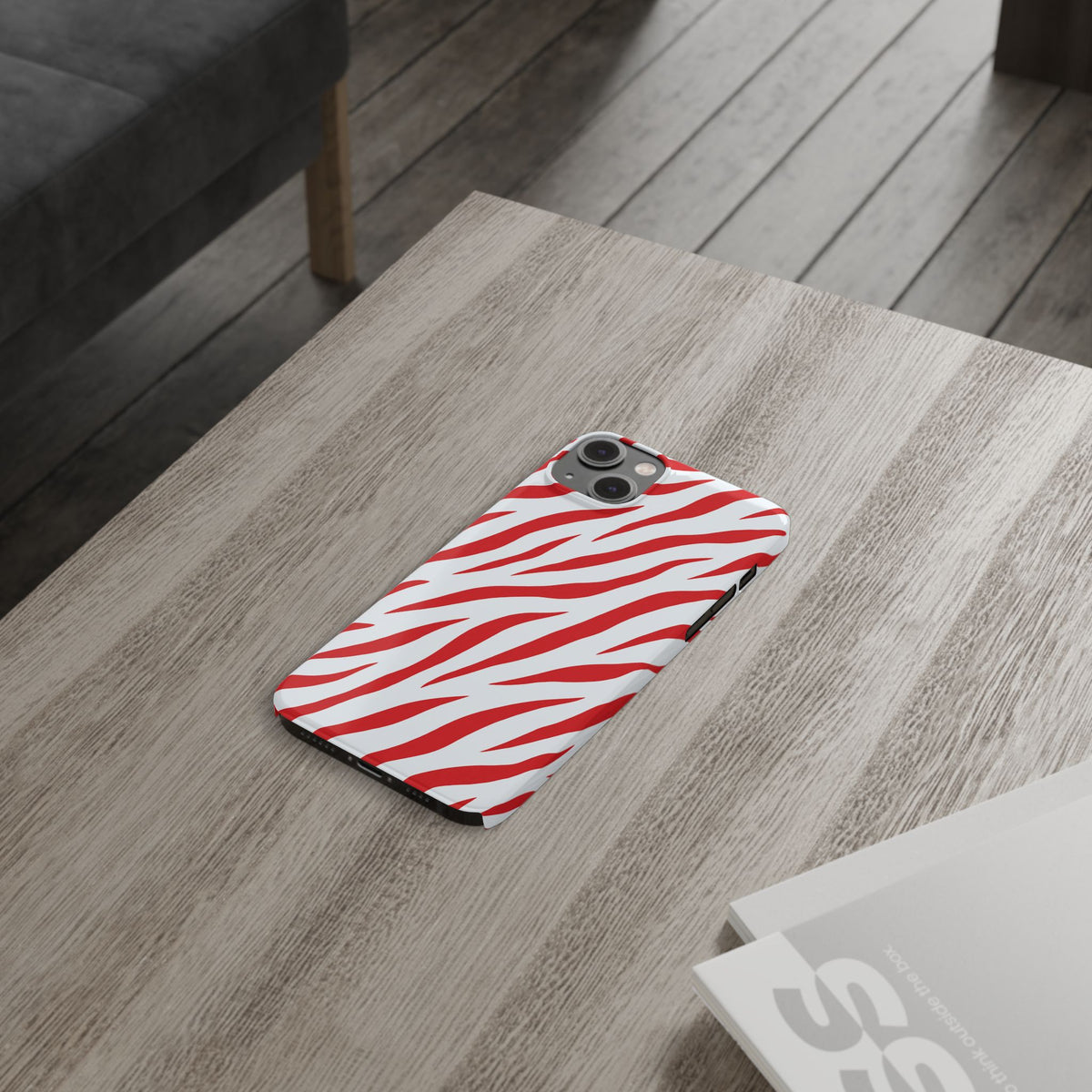 Red Zebra — Slim iphone Case