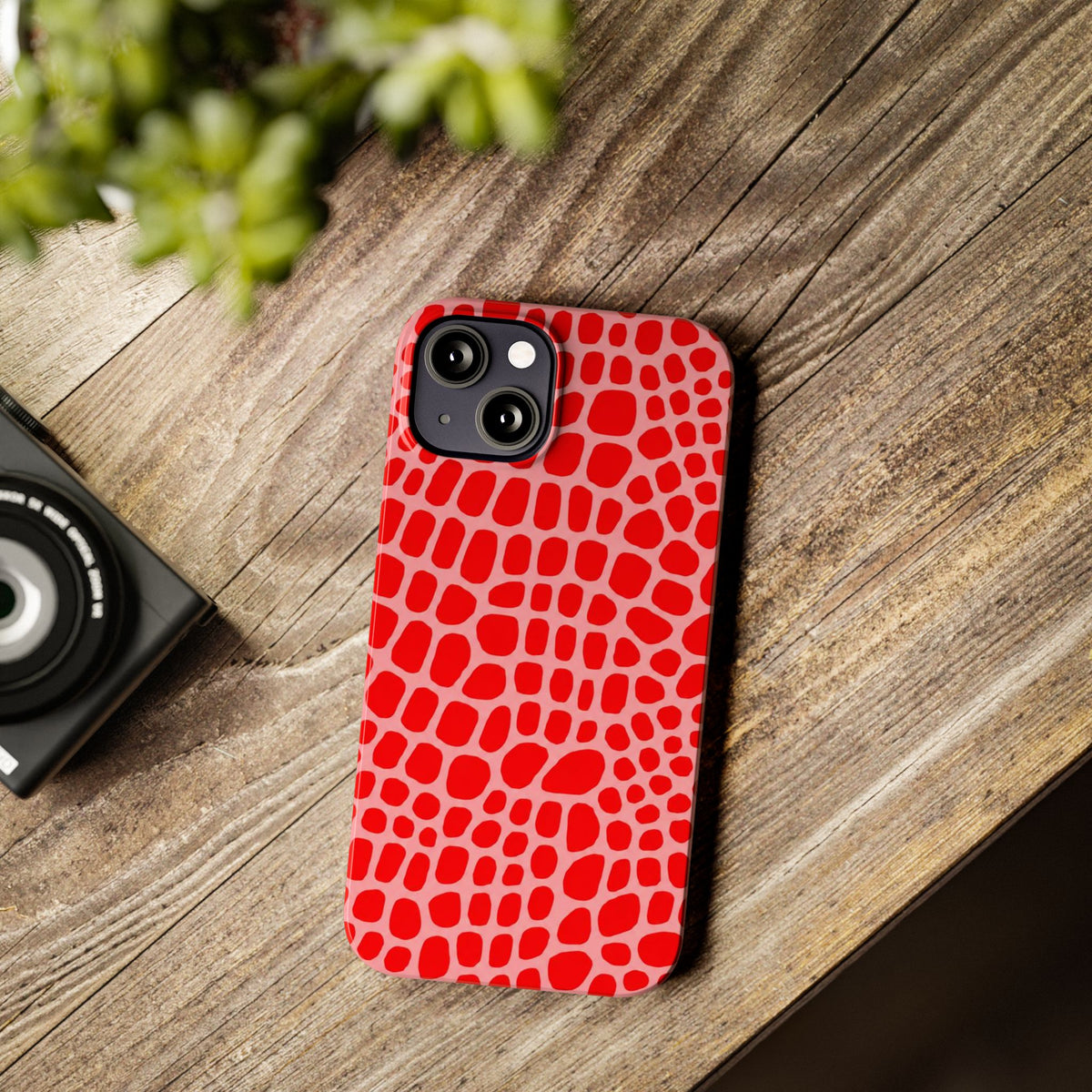 Red Gator — Slim iphone Case