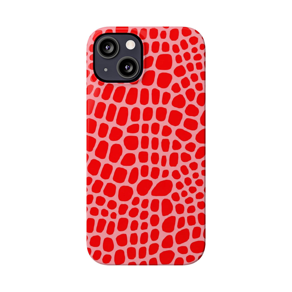 Red Gator — Slim iphone Case
