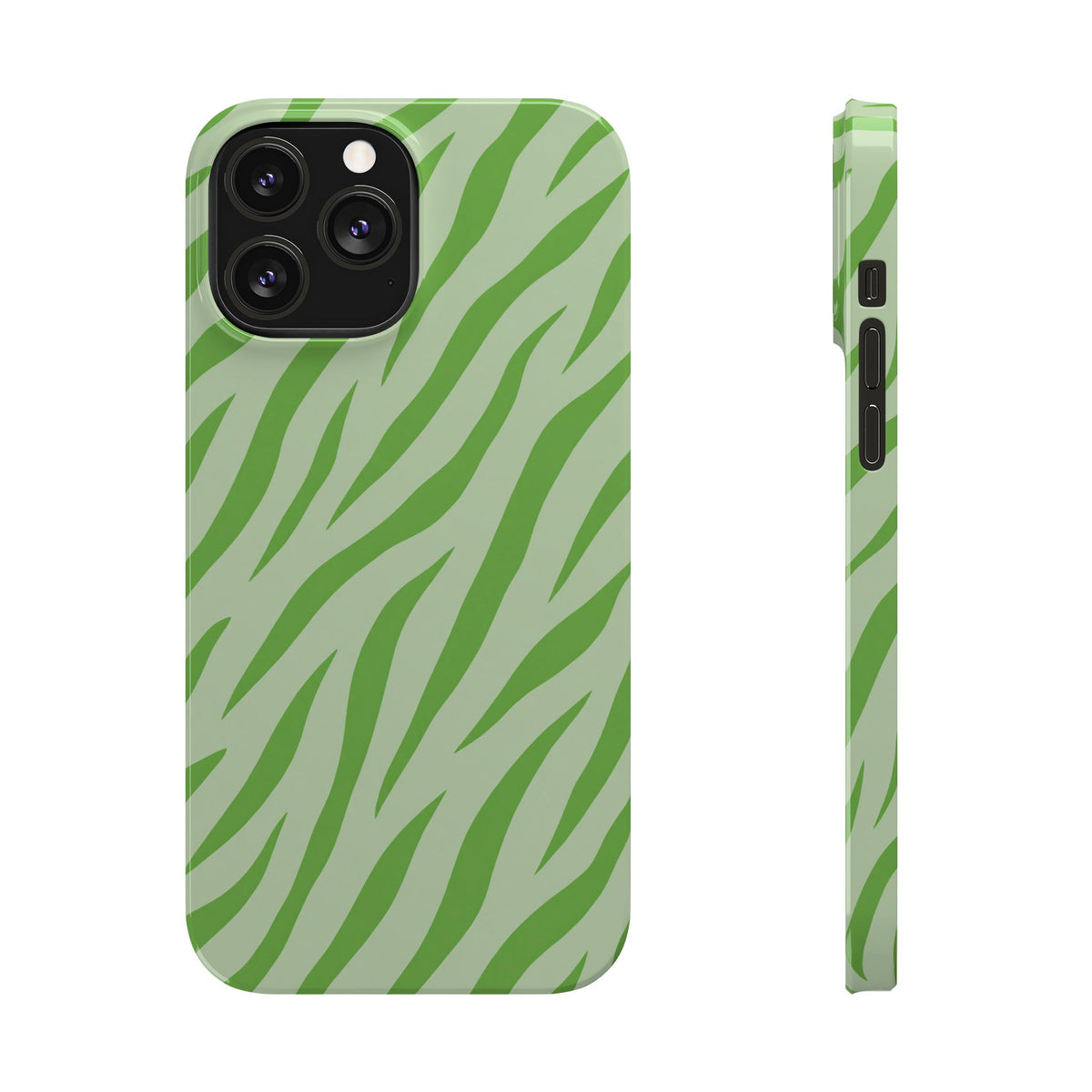 Green Zebra — Slim iphone Case