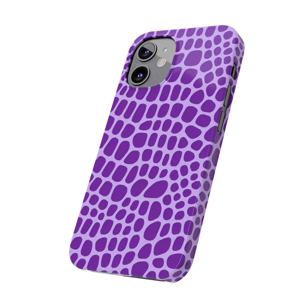 Purple Gator - Slim iphone Case