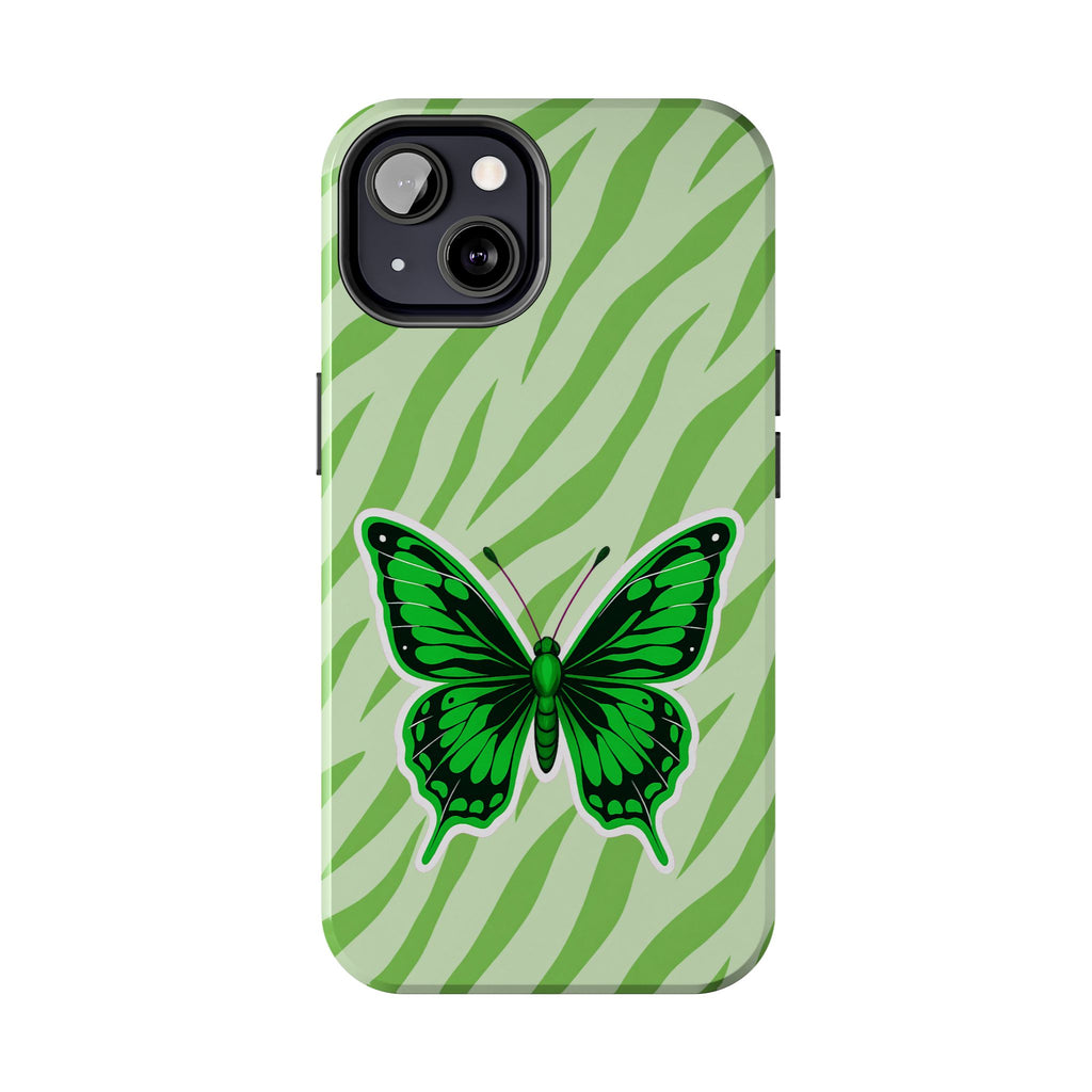 Green Butterfly - Tough Phone Case