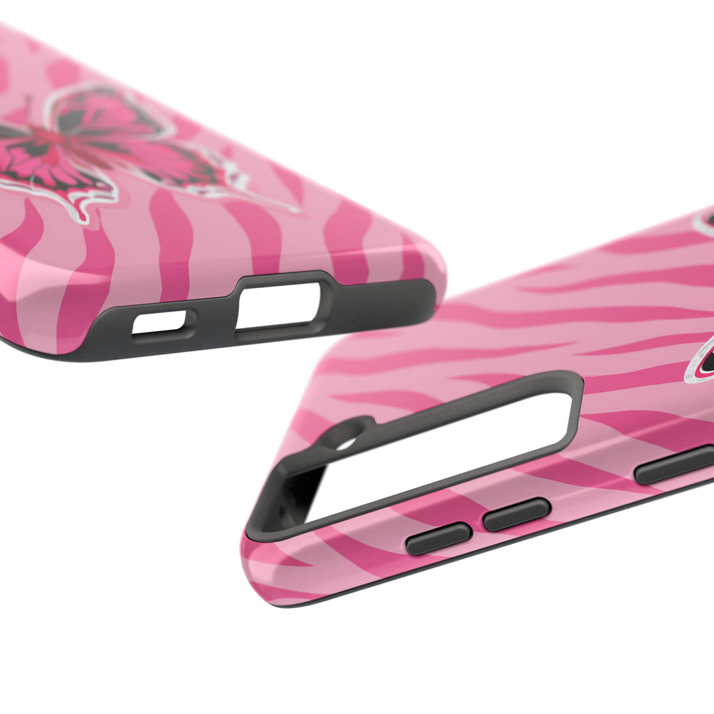 Pink Butterfly - Tough Phone Case