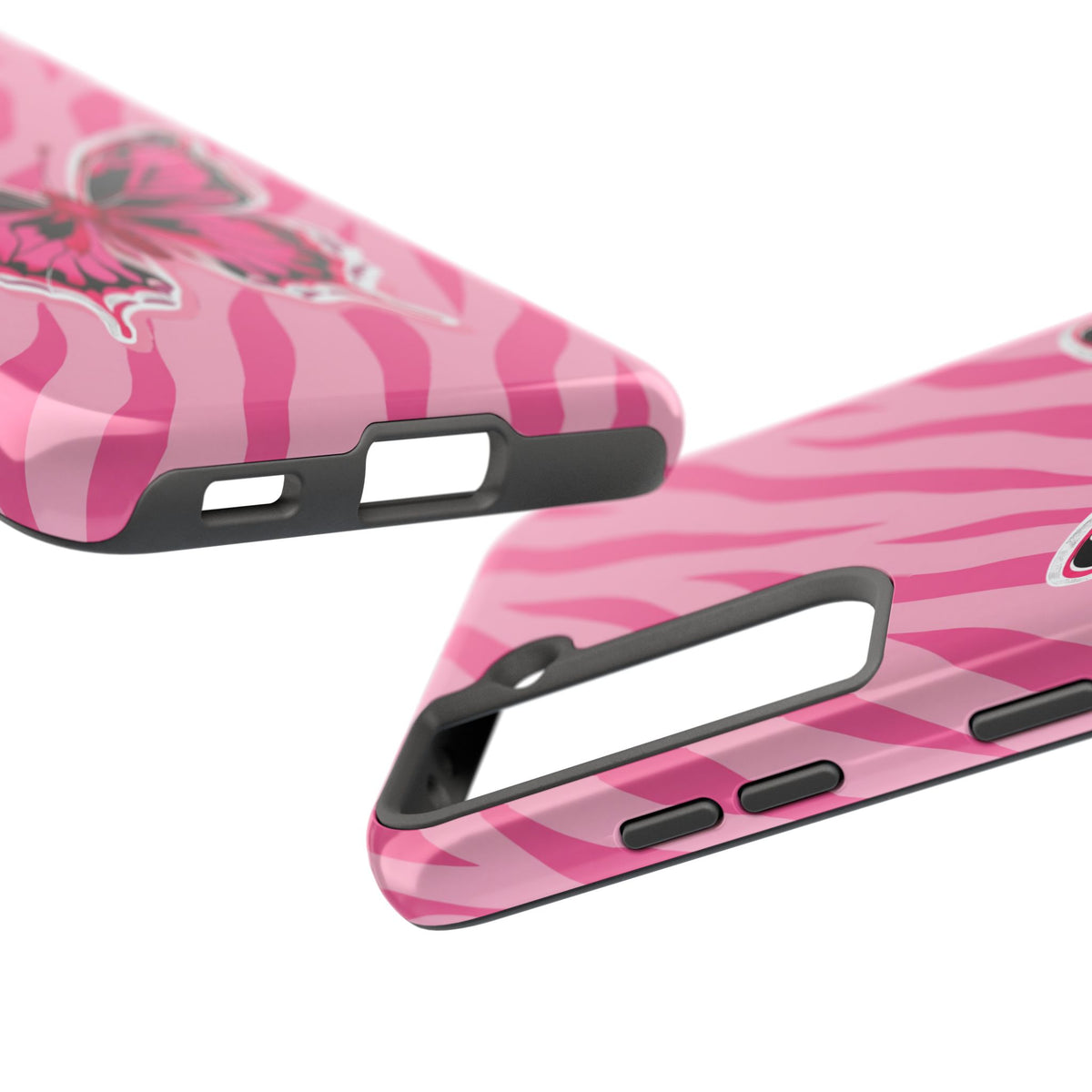 Pink Butterfly - Tough Phone Case