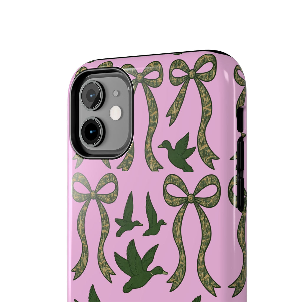 Duck "Cam-bow"— Tough Phone Case (Pink)
