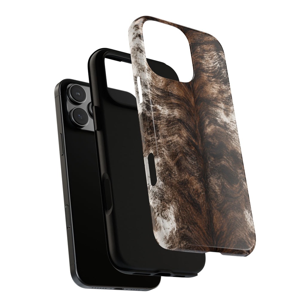The Brindle Cow  —  Cow Print Tough iphone Case