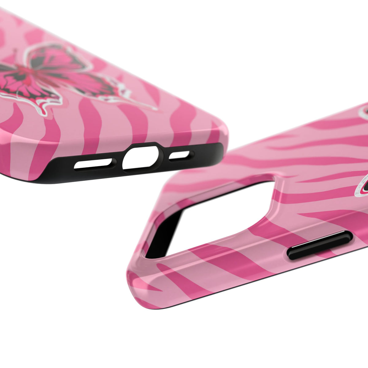 Pink Butterfly - Tough Phone Case