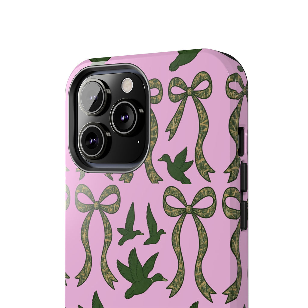 Duck "Cam-bow"— Tough Phone Case (Pink)