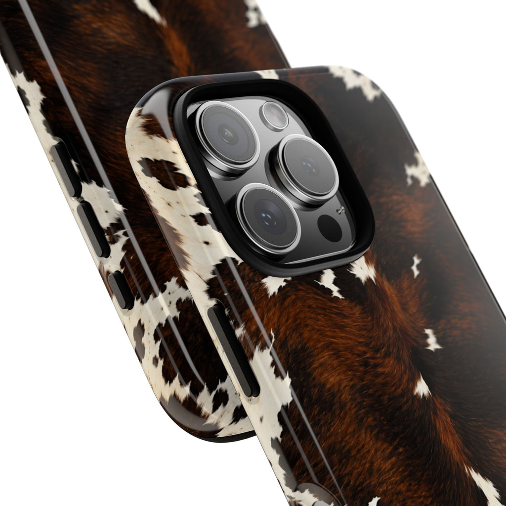 The Brown Hereford - Cow Print Tough iphone Case
