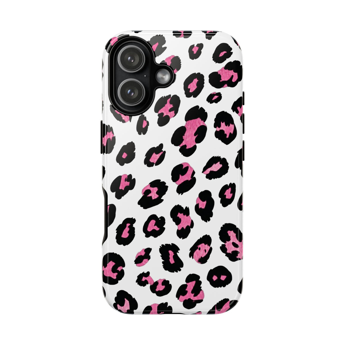 Pink Leopard Print Phone Case — Tough iphone Case