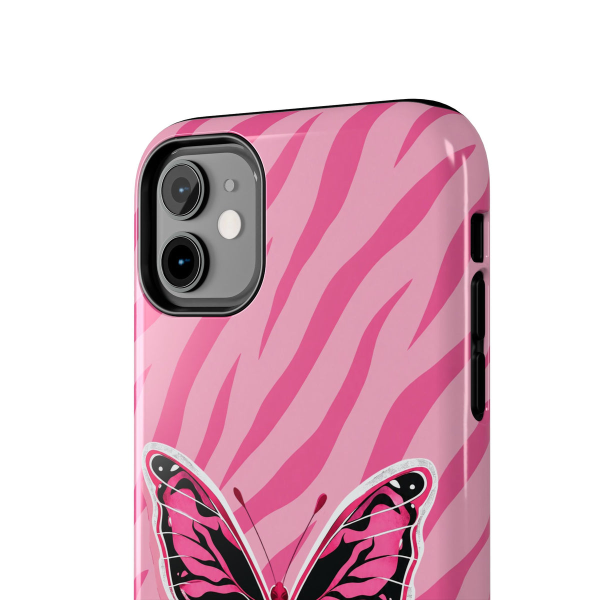 Pink Butterfly - Tough Phone Case