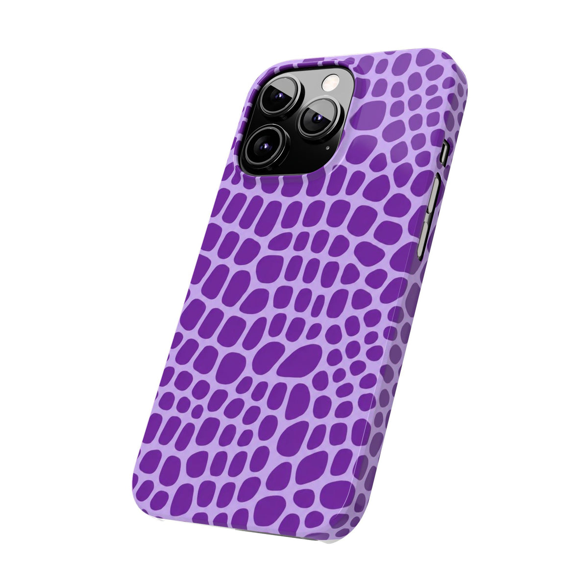 Purple Gator - Slim iphone Case