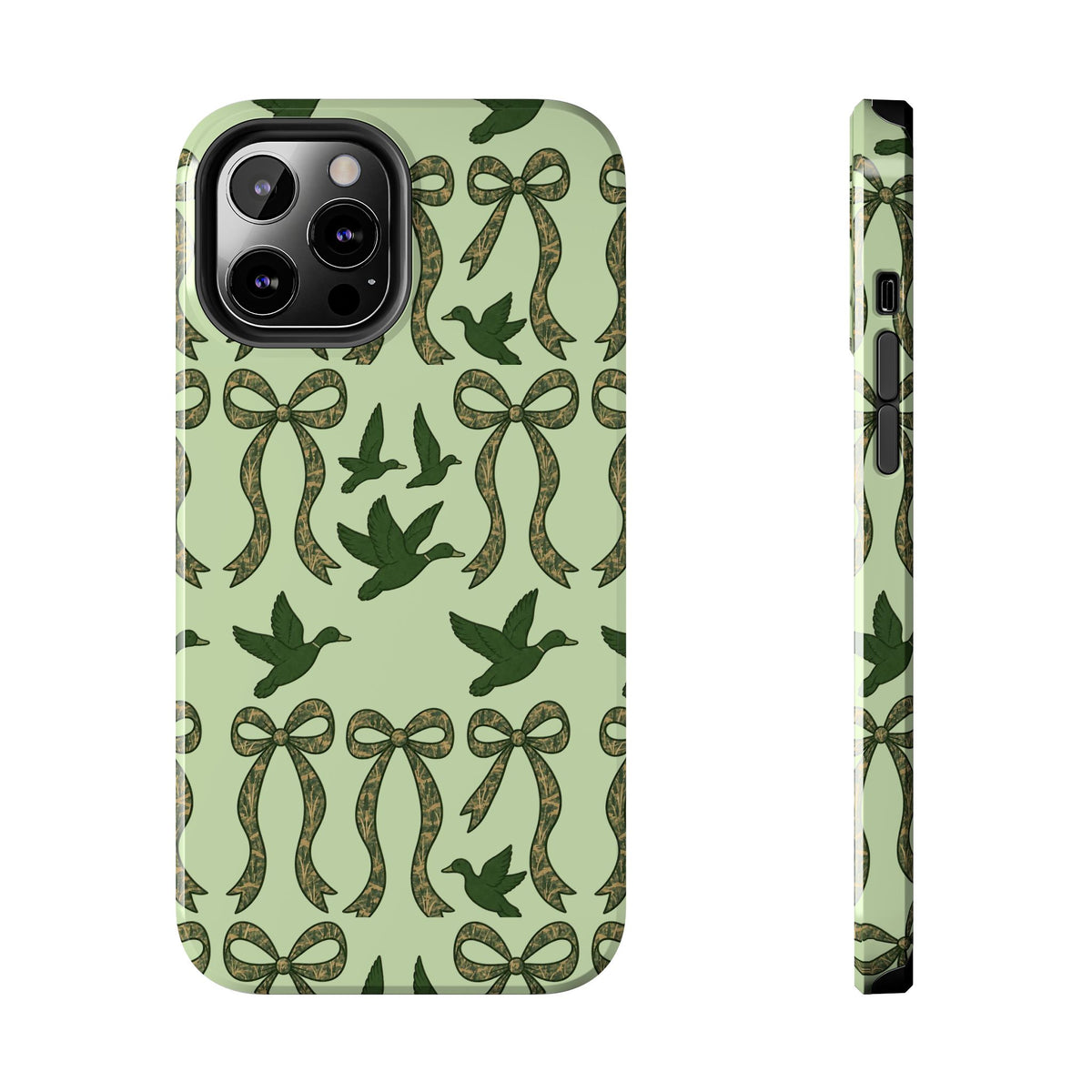 Duck "Cam-bow" - Tough Phone Case (Green)