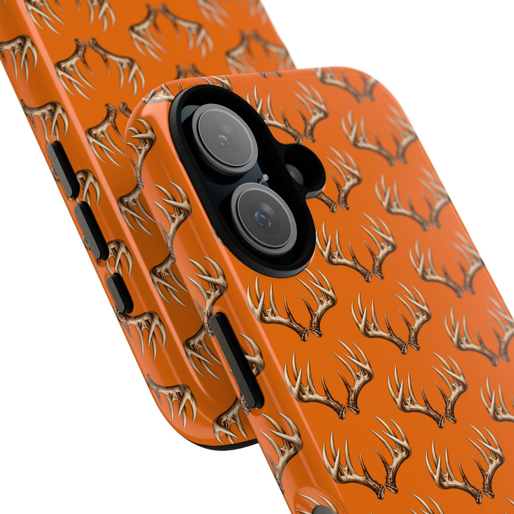 The White tail –  Orange Deer Shed Tough iphone Case