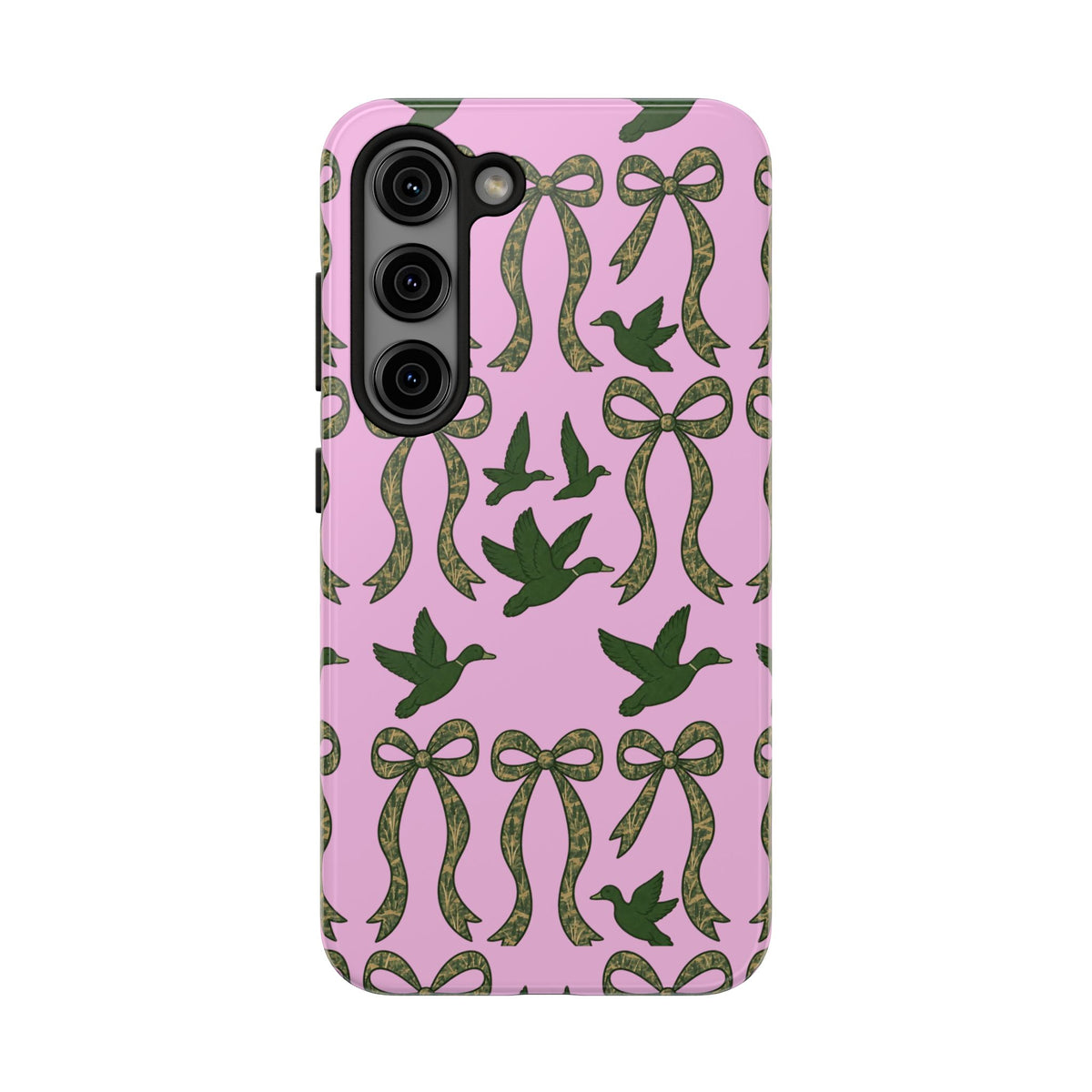 Duck "Cam-bow"— Tough Phone Case (Pink)