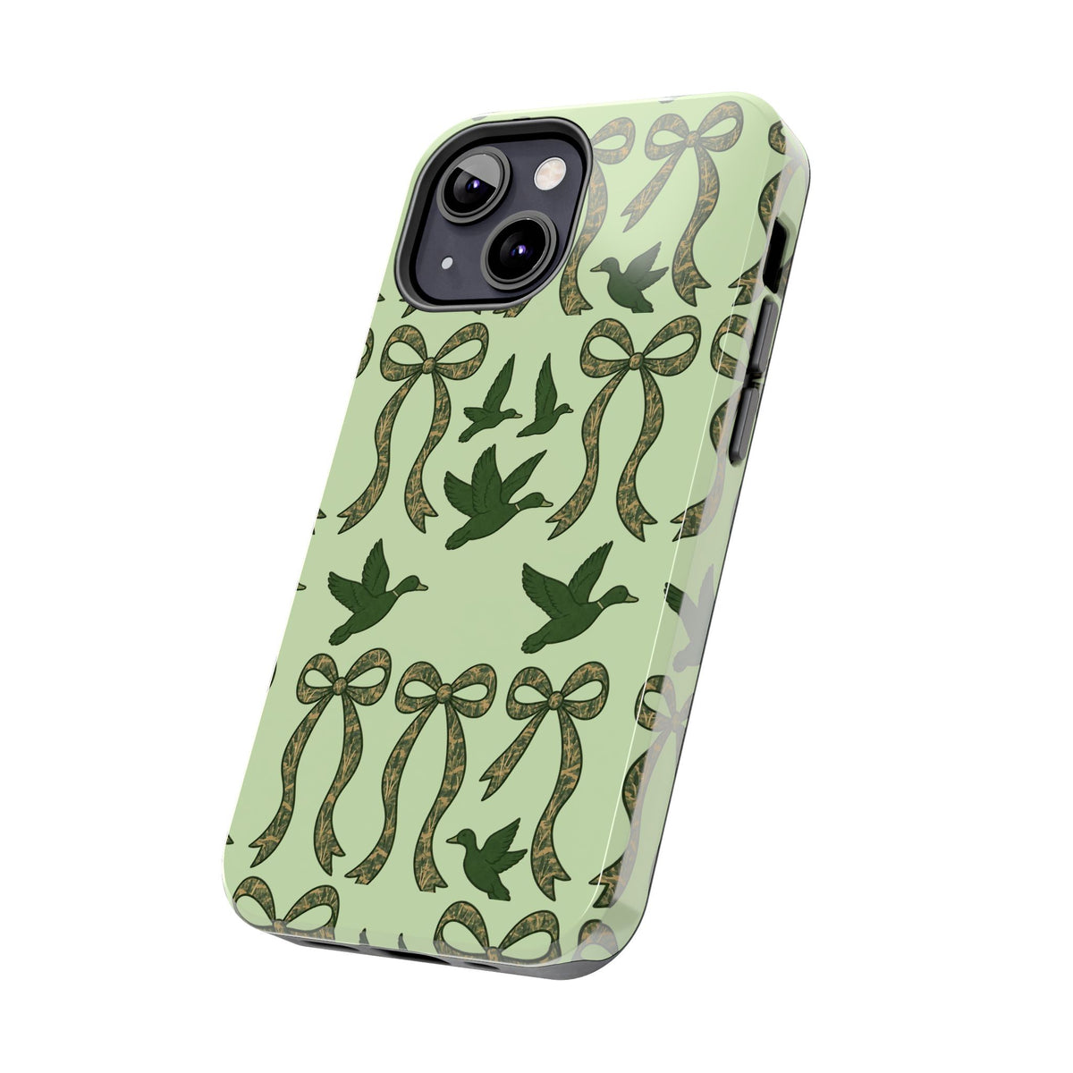 Duck "Cam-bow" - Tough Phone Case (Green)