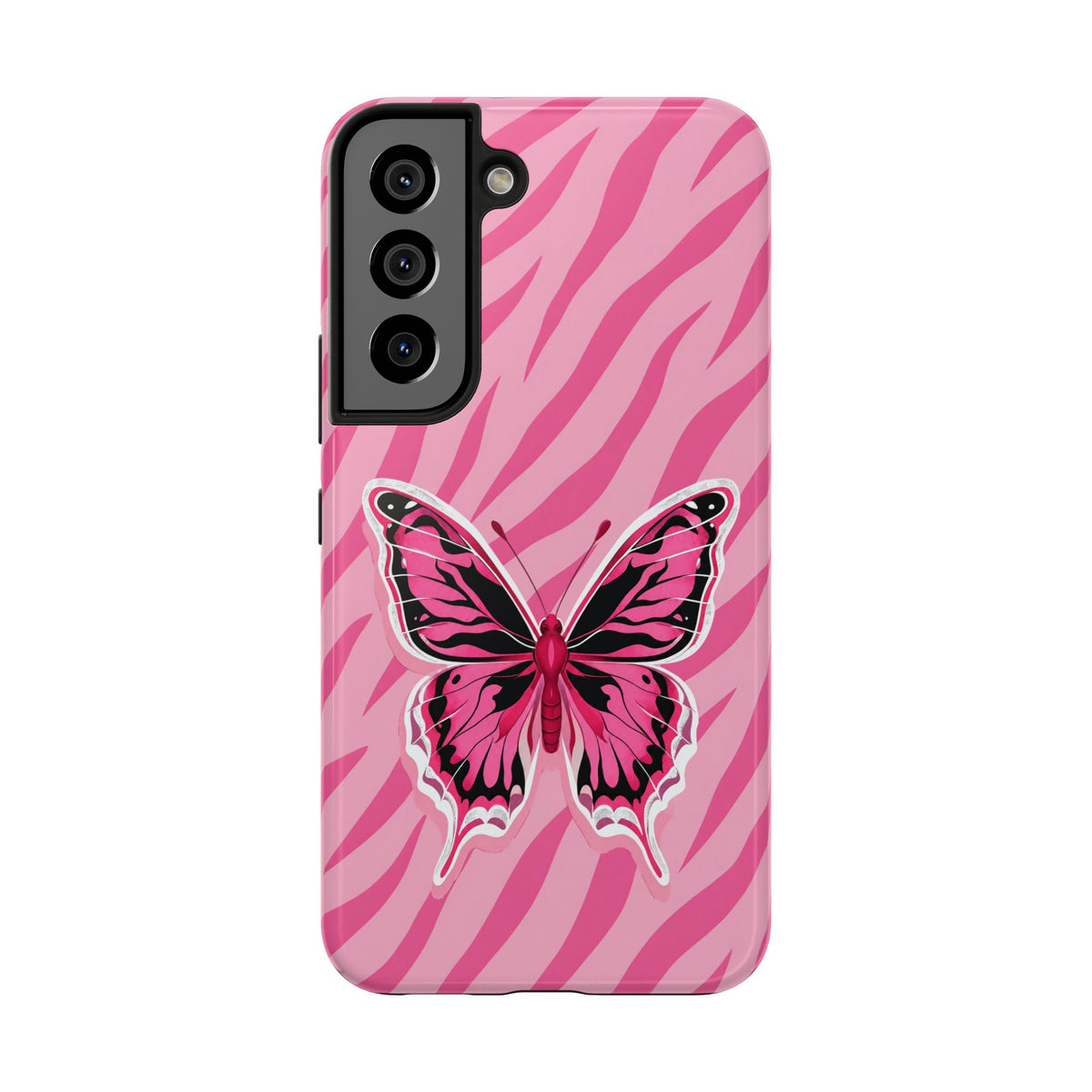 Pink Butterfly - Tough Phone Case