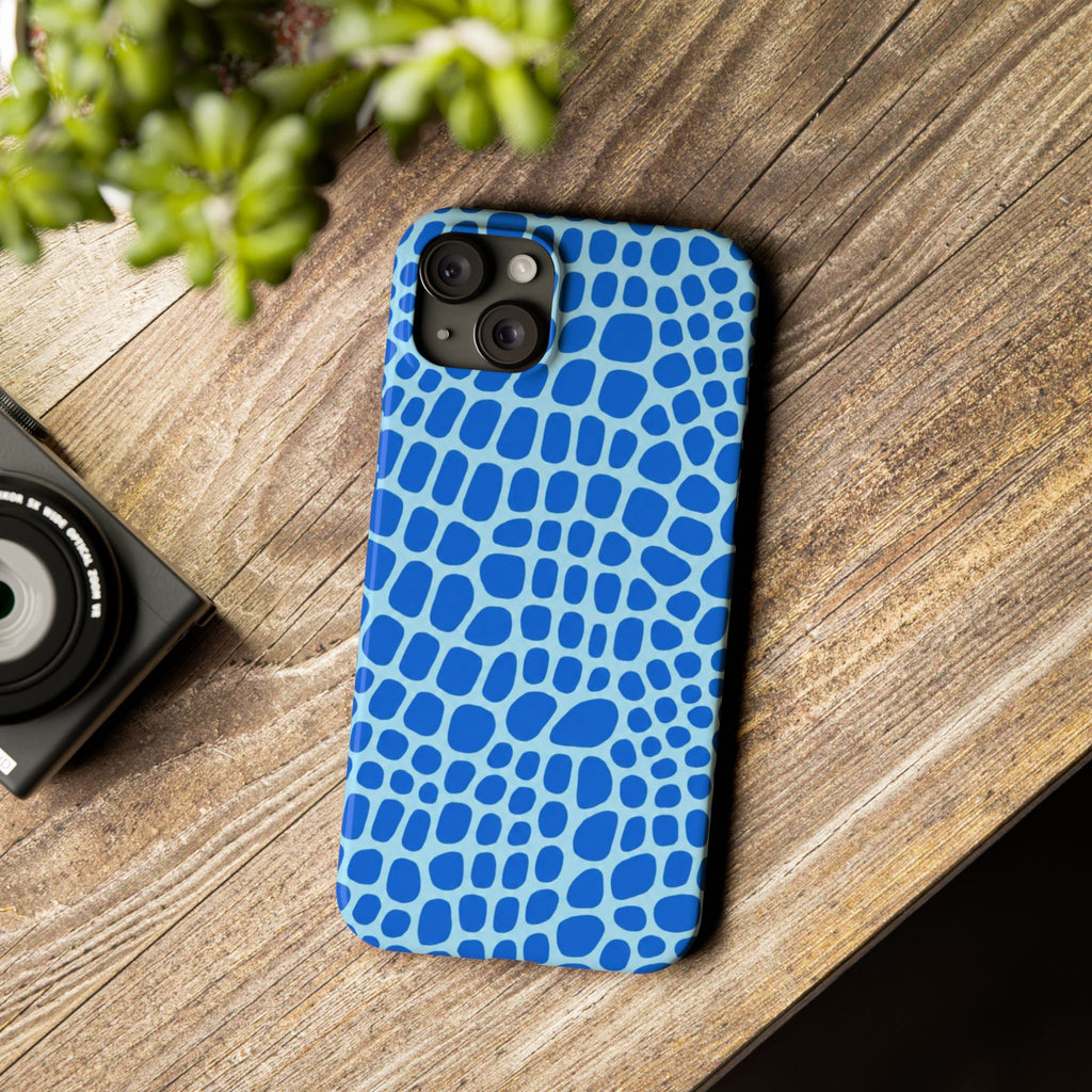 Blue Gator — Slim iphone Case