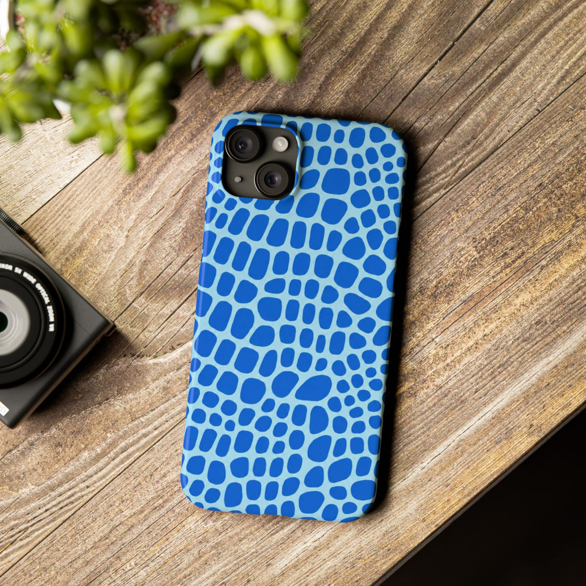 Blue Gator — Slim iphone Case
